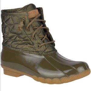Women’s Sperry Saltwater duck boots